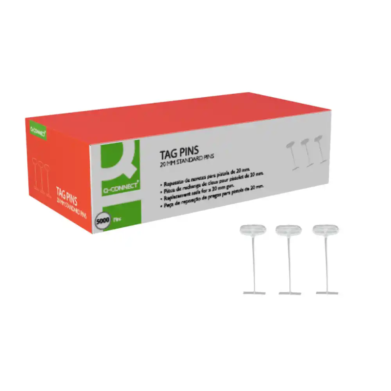 Repuesto de navetes q-connect para pistola 20 mm caja de 5000 unidades