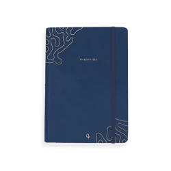 Agenda encuadernada liderpapel efira a5 2026 dia pagina azul papel 70 gr fsc