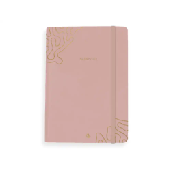 Agenda encuadernada liderpapel efira a5 2026 dia pagina rosa nude2 papel 70 gr fsc