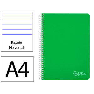 Cuaderno espiral liderpapel...