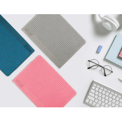 Agenda encuadernada liderpapel anafi a5 2026 dia pagina gris papel 70 gr fsc