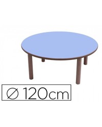 MESA MADERA MOBEDUC REDONDA...