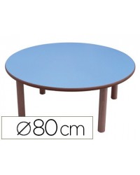 MESA MADERA MOBEDUC REDONDA...