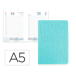 Agenda encuadernada...
