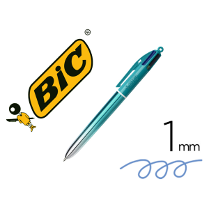 Boligrafo bic cuatro...