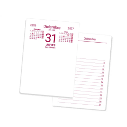 Bloc bufete liderpapel 2026 80x110 mm papel 80 gr fsc