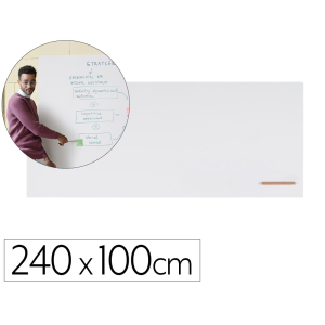 Pizarra blanca bi-office...