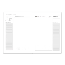 Agenda espiral antartik essentials a5+ 2026 día páginarosa papel 80g fsc