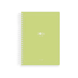 Agenda espiral antartik essentials a5+ 2026 día páginaverde papel 80g fsc
