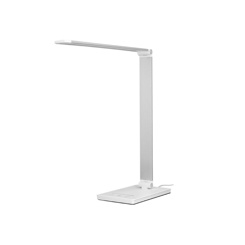 Lampara de escritorio q-connect vega led 10w 400 lm tactil 5 niveles de color brillo regulable color blanco