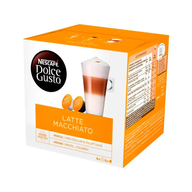 Cafe dolce gusto latte macchiato caja de 16 capsulas