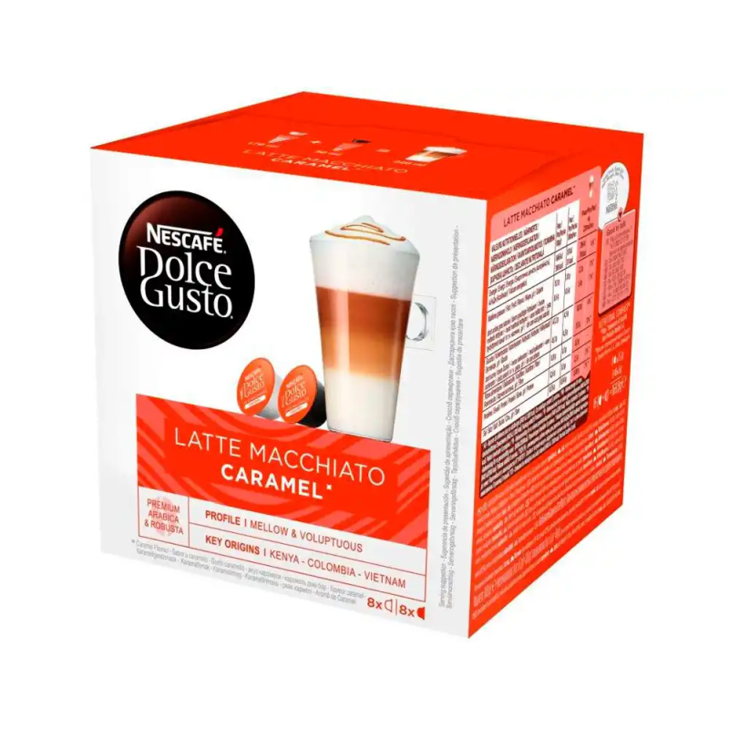 Cafe dolce gusto latte macchiato caramelo caja de 16 capsulas