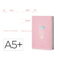 Agenda encuadernada...