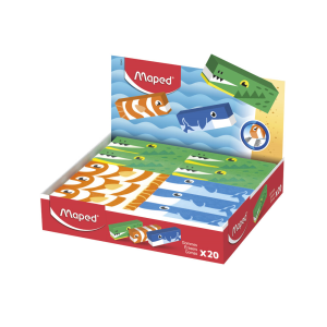 Gomas de borrar maped animales