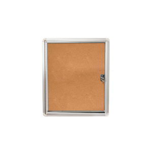 Vitrina de anuncio rocada...