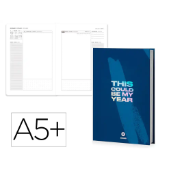 Agenda encuadernada...