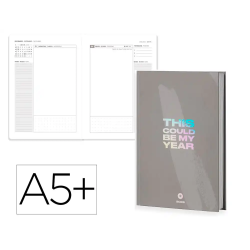 Agenda encuadernada...