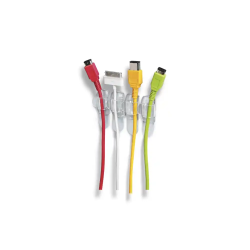 Sujetacables 3m command para cables redondos blister de 4 clips + 5 tiras