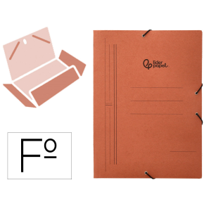 Carpeta liderpapel gomas...