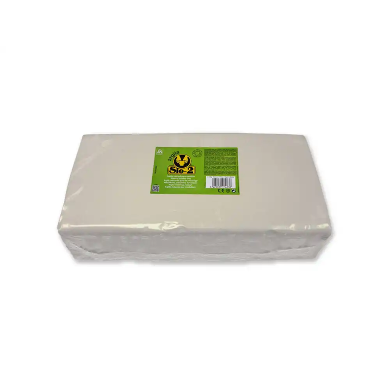 Arcilla argila sio-2 color blanco paquete de 12,5 kg