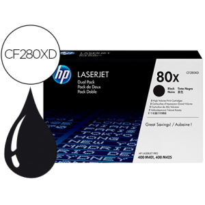 Toner hp laserjet pro 80x...
