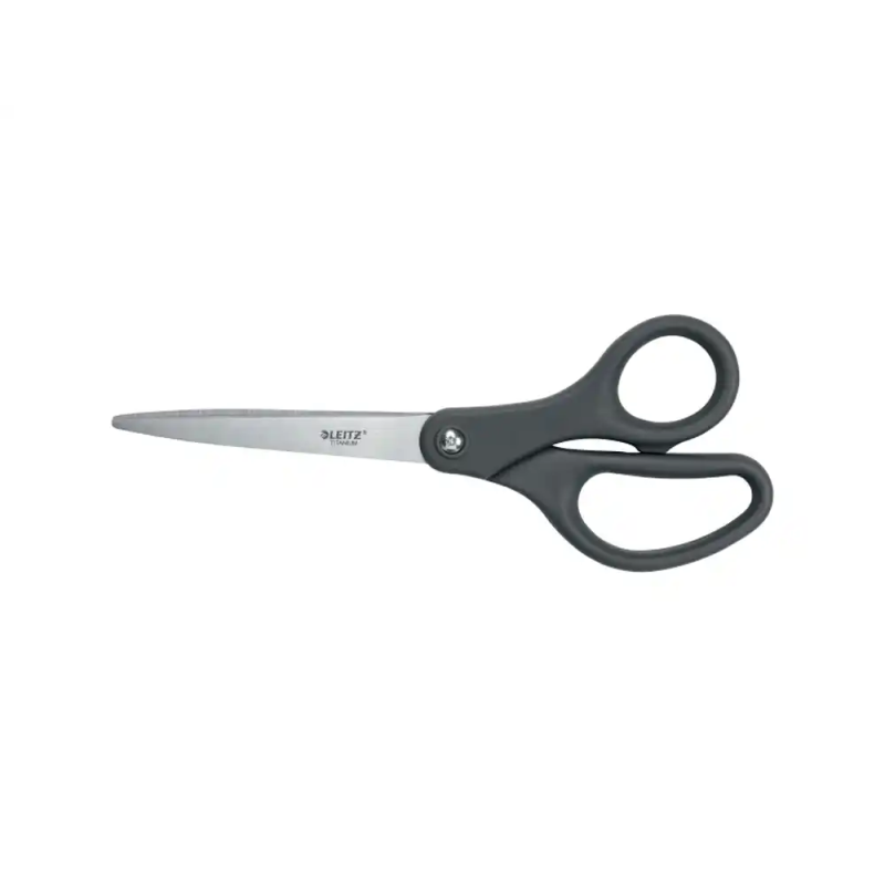 Tijera oficina leitz 20,5 cm titanio color gris oscuro