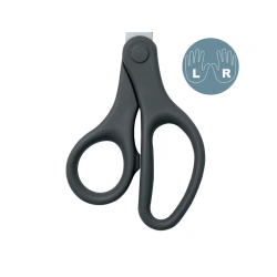 Tijera oficina leitz 20,5 cm titanio color gris oscuro