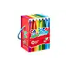 Rotulador carioca jumbo caja premium con asa 30 unidades colores surtidos