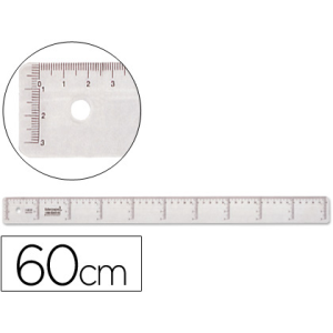 Regla liderpapel plastico...