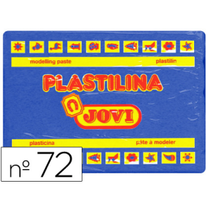 Plastilina jovi 72 azul...