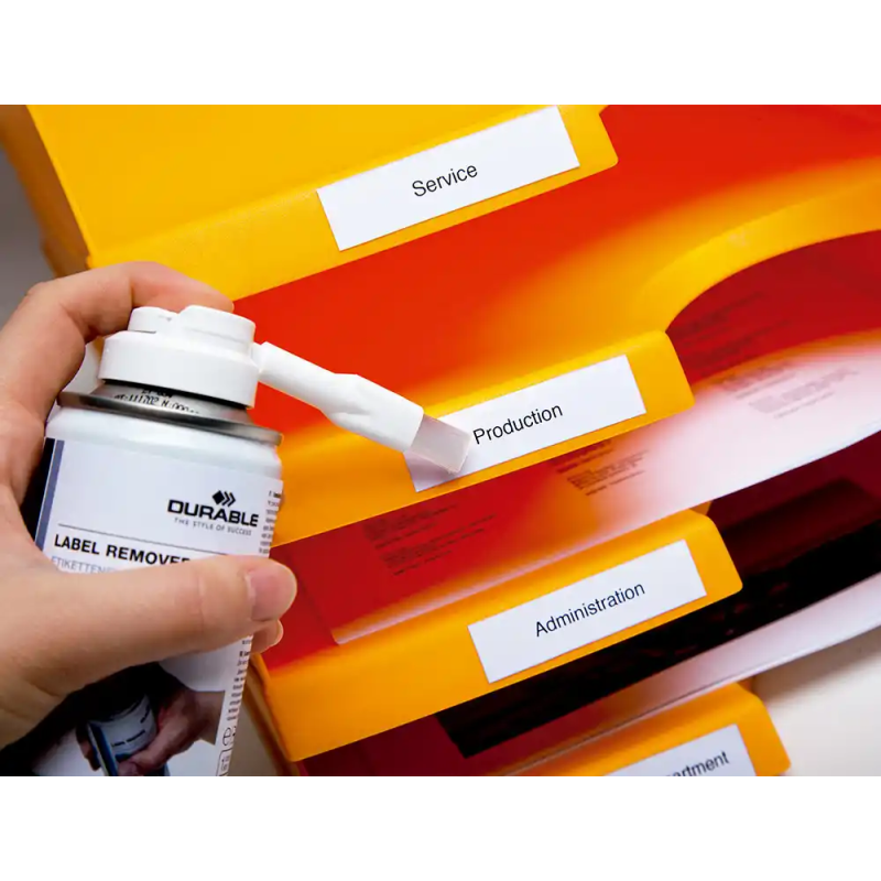 Eliminador de etiquetas adhesivas durable label remover bote de 200 ml