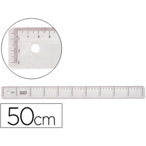 Regla liderpapel plastico...