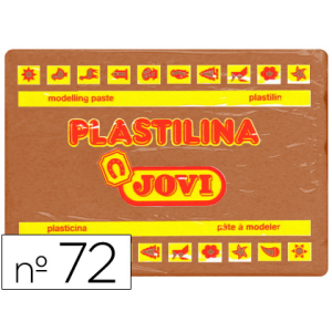 Plastilina jovi 72 marron...
