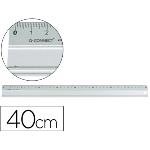 Regla q-connect metalica...