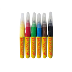 Rotulador playcolor maxi jumbo basic caja de 6 unidades colores surtidos