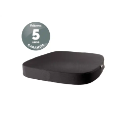 Cojin de asiento fellowes breyta acolchado color negro 60x430x430 mm