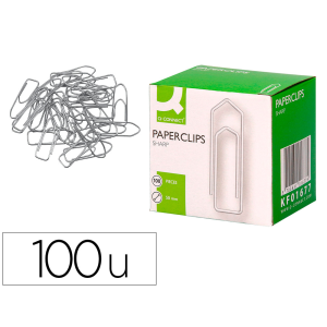 Clips niquelados q-connect...