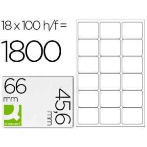 Etiqueta adhesiva q-connect...