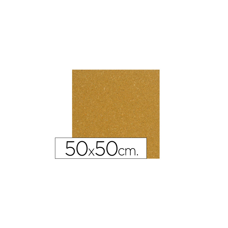 Corcho 50x50 cm grosor 4 mm unidad