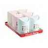 Papelera plastico plasticforte tiny sobremesa 1,4l colores surtidos 12,5x12,5x17,5 cm
