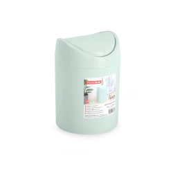 Papelera plastico plasticforte tiny sobremesa 1,4l colores surtidos 12,5x12,5x17,5 cm