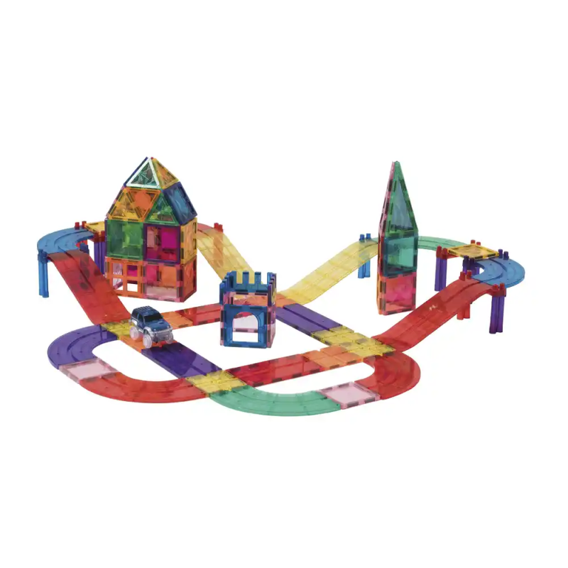 Juego didactico amaya circuito de coches magnetico 108 piezas