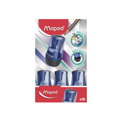 Sacapuntas maped metalico tonic 1 uso con deposito