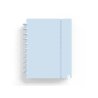 Cuaderno ingeniox foam a4 80h rayado horizontal azul pastel