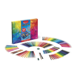 Estuche pintura maped color peps kit de 150 piezas surtidas