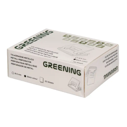 Taladrador greening metalico negro capacidad 20 hojas