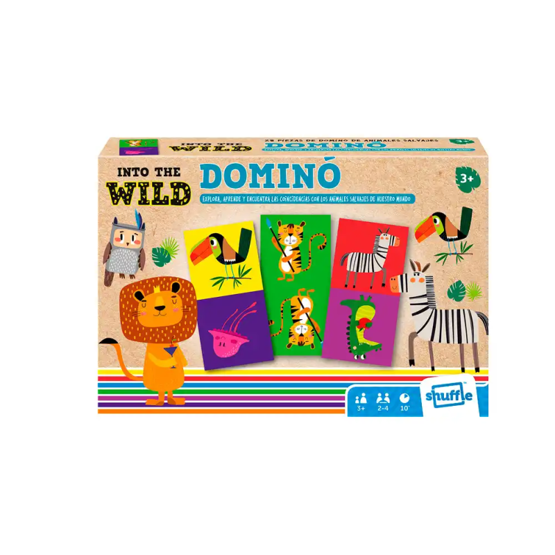 Domino shuffle infantil into the wild