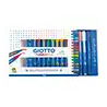 Rotulador giotto turbo pro acuarelable doble punta estuche de 15 unidades colores surtidos