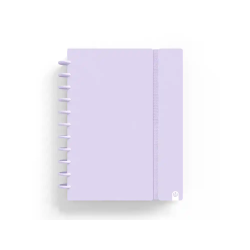 Cuaderno ingeniox foam a4 80h rayado horizontal malva pastel