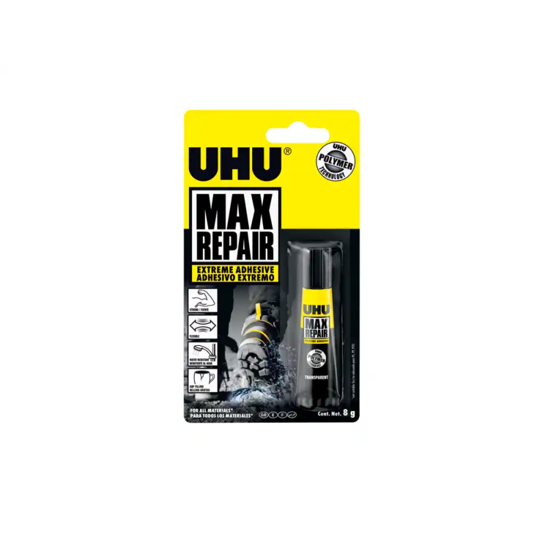 Pegamento uhu universal max repair 8 gr